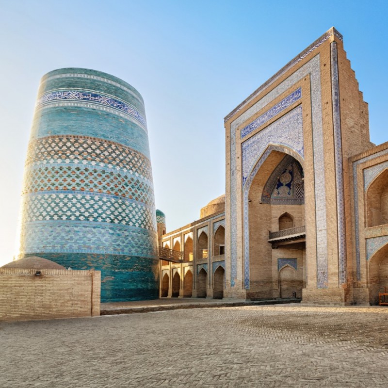 Tashkent, Samarcanda, Bukhara, Khiva, Almaty e Astana