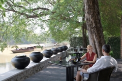 Anantara Chiang Mai riverside lunch