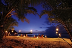 Dinner on the beach