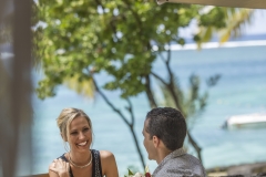 Colonial Ocean Front Suite Couple Relaxing